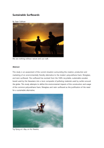3. Sustainable Surfboards