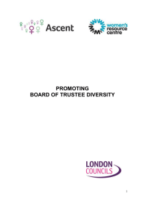 promoting board of trustee diversity