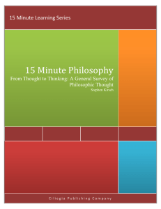 15 Minute Philosophy - theology guy dot net