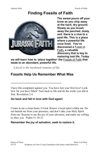 Finding Fossils of Faith