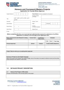 Application for Faculty Ethics Approval form (DOCX 1MB)