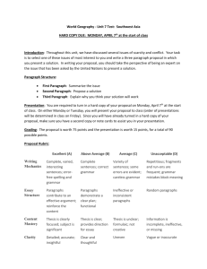 Unit 7 Test Instructions