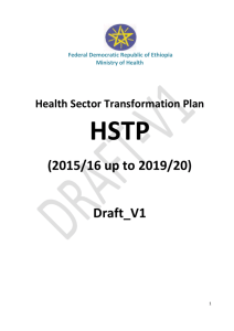 drafts5yearhelthsector - Consortium of Reproductive Health