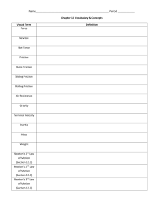 Chapter 12 Vocab & Concepts