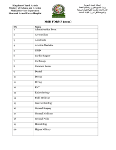 msd forms (2011)