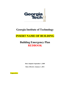 The Redbook - Georgia Tech Police Department