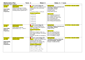 Maths Weekly Plan T2 Wk 5 2013 v2