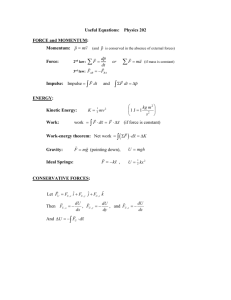 MS Word file of most equations that come up in Physics 202