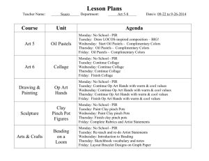 Lesson Plans 9-22 to 9-26