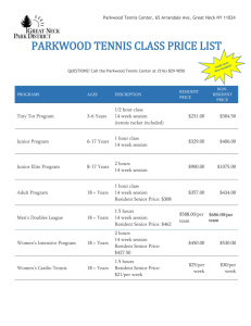 click for price list of classes
