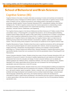 Cognitive Science (BS) - The University of Texas at Dallas