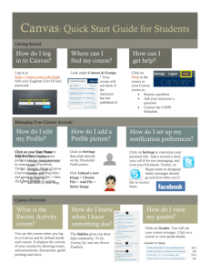 Canvas: Quick Start Guide for Students