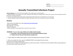 Sexually Transmitted Infections Project