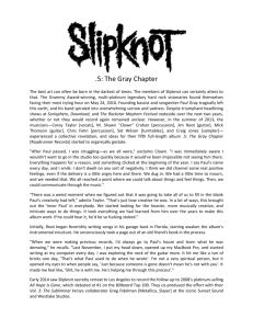 Slipknot BIO 2014 - Roadrunner Records Press