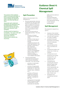 Guidance Sheet 4: Chemical Spill Management (docx