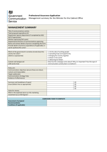 Annex 3.1 Professional assurance application form