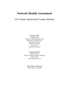 Network Health Assessment