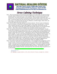 Stress Calming Technique