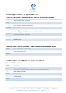 2014 Graduation Events Registration