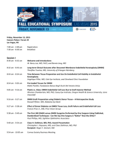 Session I - Fall Educational Symposium