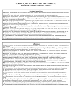 Science learning standards