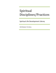 SLD Library -Spiritual Disciplines