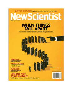 New Scientist Magazine piece on Microwave Alternative to