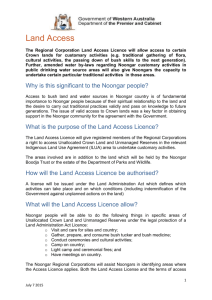 Land Access - Fact Sheet (DOC 678KB)