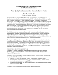 Revised draft bmp verification principles for wqgit review 8 16 2012