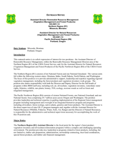 Outreach Notice Assistant Director Renewable Resource