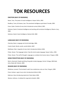TOK RESOURCES - rbkiaextendedessay