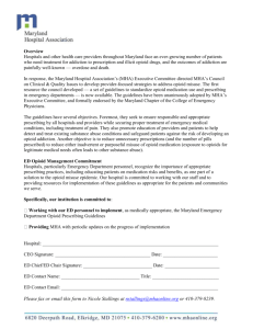 ED Opioid Management - Hospital Commitment Form