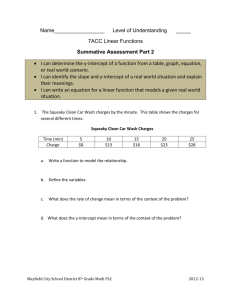 Moving Straight Ahead Part 2 Unit Test