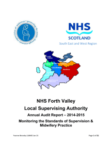 NHS Forth Valley - South East and West of Scotland
