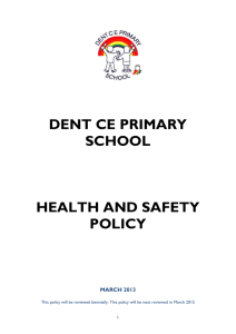 Review Page - Dent C of E Primary School