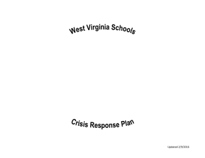 incident command system and crisis response team