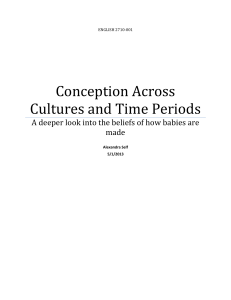 Conception Across Cultures and Time Periods