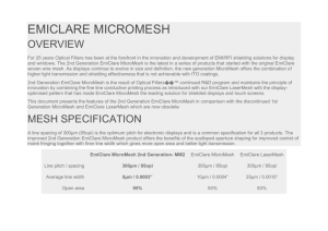 EMICLARE MICROMESH MM2 - Q-Flex