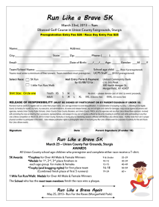 registration form - Union County Public Schools