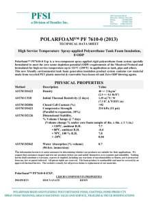 TDS PF-7610-0 2013 Size - Spray Foam Calgary | Polyurethane