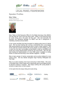 Speaker Profiles - Sport and Recreation Alliance