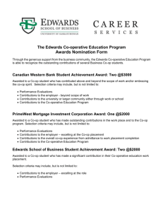 Awards Nomination Form - Edwards School of Business