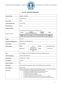 Syllabus - Genetics and Bioengineering