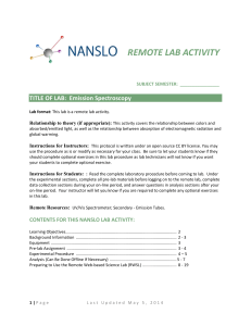 contents for this nanslo lab activity
