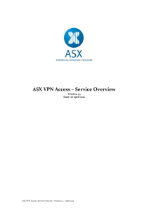 ASX VPN Access - ASXOnline.com