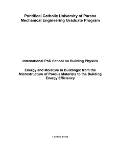 International PhD School on Building Physics