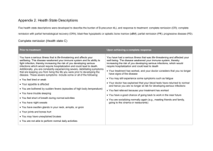 Appendix 2. Health State Descriptions