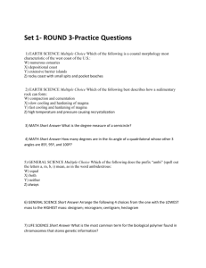 Sample Questions 3