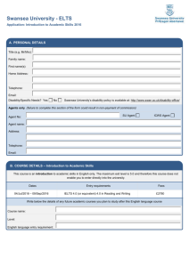 Introduction to Academic Skills Programme 2016