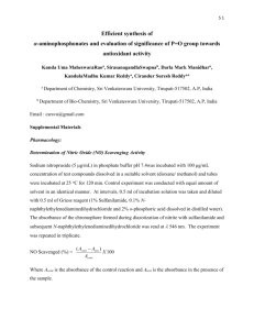 Efficient synthesis of α-aminophosphonates and